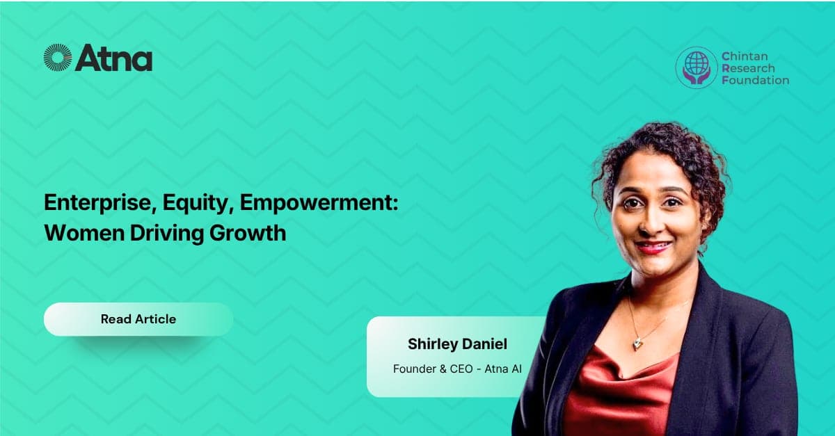 Atna CEO Shirley Daniel Joins Sashakt Naari, Viksit Bharat Conference